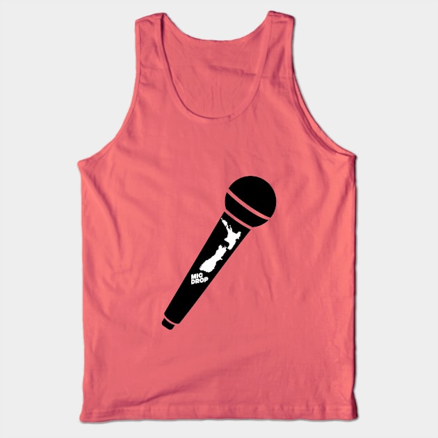 Mic Drop NZ Maprophone Tank Top by Mic Drop